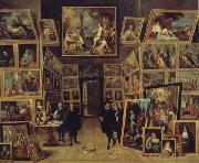 David Teniers The Gallery of Archduke Leopld Wilhelm oil on canvas